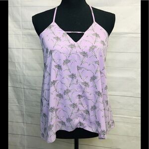 New! Francesca’s Lavender Floral Top